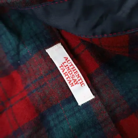 Vintage Pendleton %100 Wool Lindsay Tartan Plaid Flannel Shirt - Picture 8 of 10